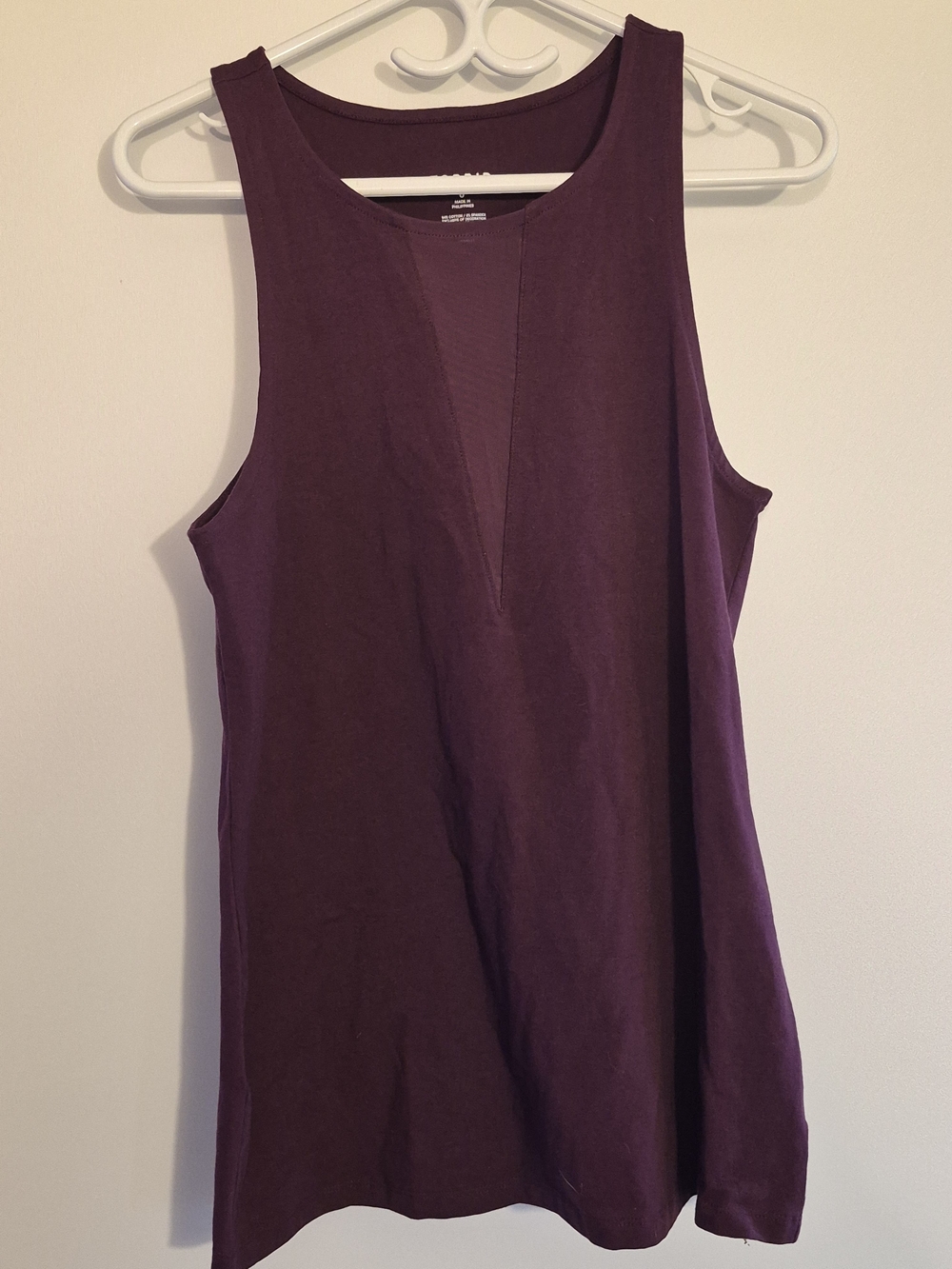 torrid Plum V-Neck Sleeveless Tank